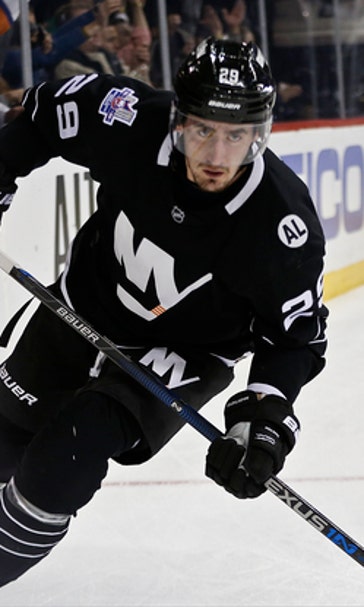 Nelson's hat trick leads Isles to 5-2 win over Blue Jackets